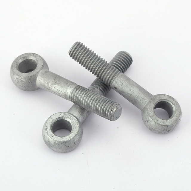 Hot Dip galvanized HDG Eye Bolts DIN444