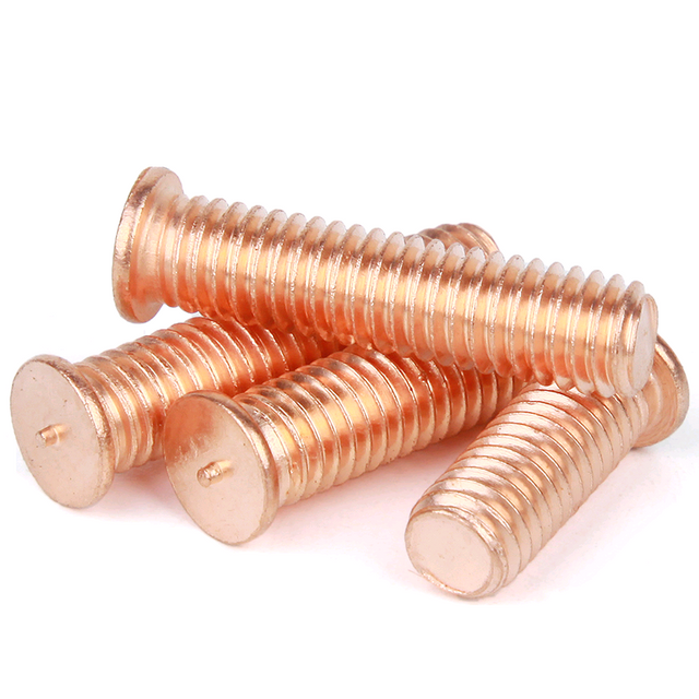 Parafusos de solda banhados a cobre DIN32501