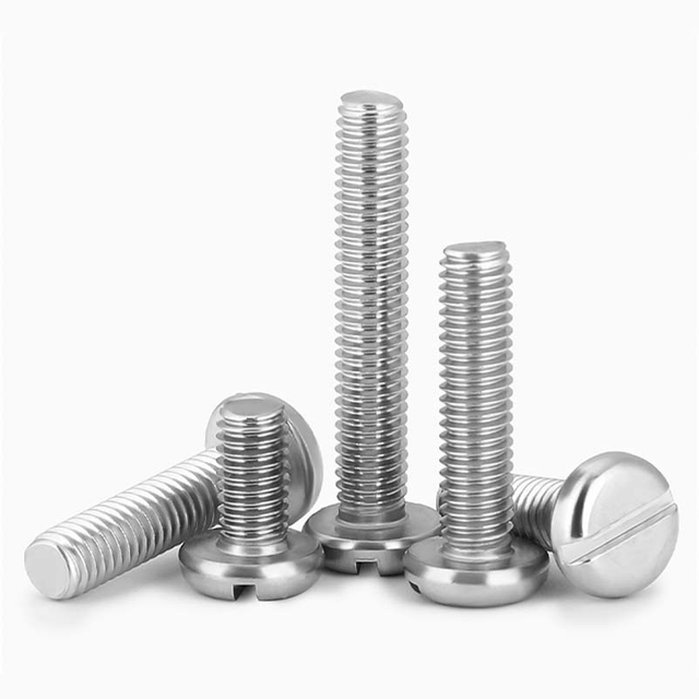 Tornillos de m&aacute;quina ahuecados cruz DIN1580 de la cabeza de la cacerola del acero inoxidable